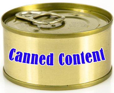 Closed can of tuna isolated over white background