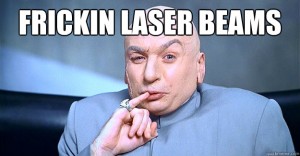 dr evil lasers